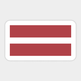 Latvia Sticker